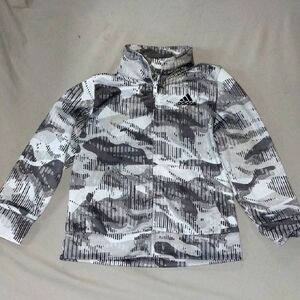 Adidas Monochrome Camouflage Zipped Lightweight Jacket 4